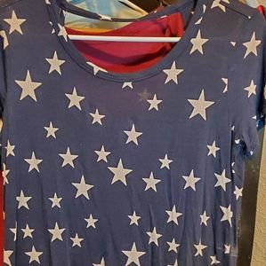 Forever 21 navy stars low back 4th of July